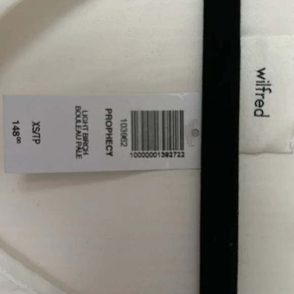 NWT Aritzia Wilfred Prophecy Dress Light Birch XS - Picture 10 of 10